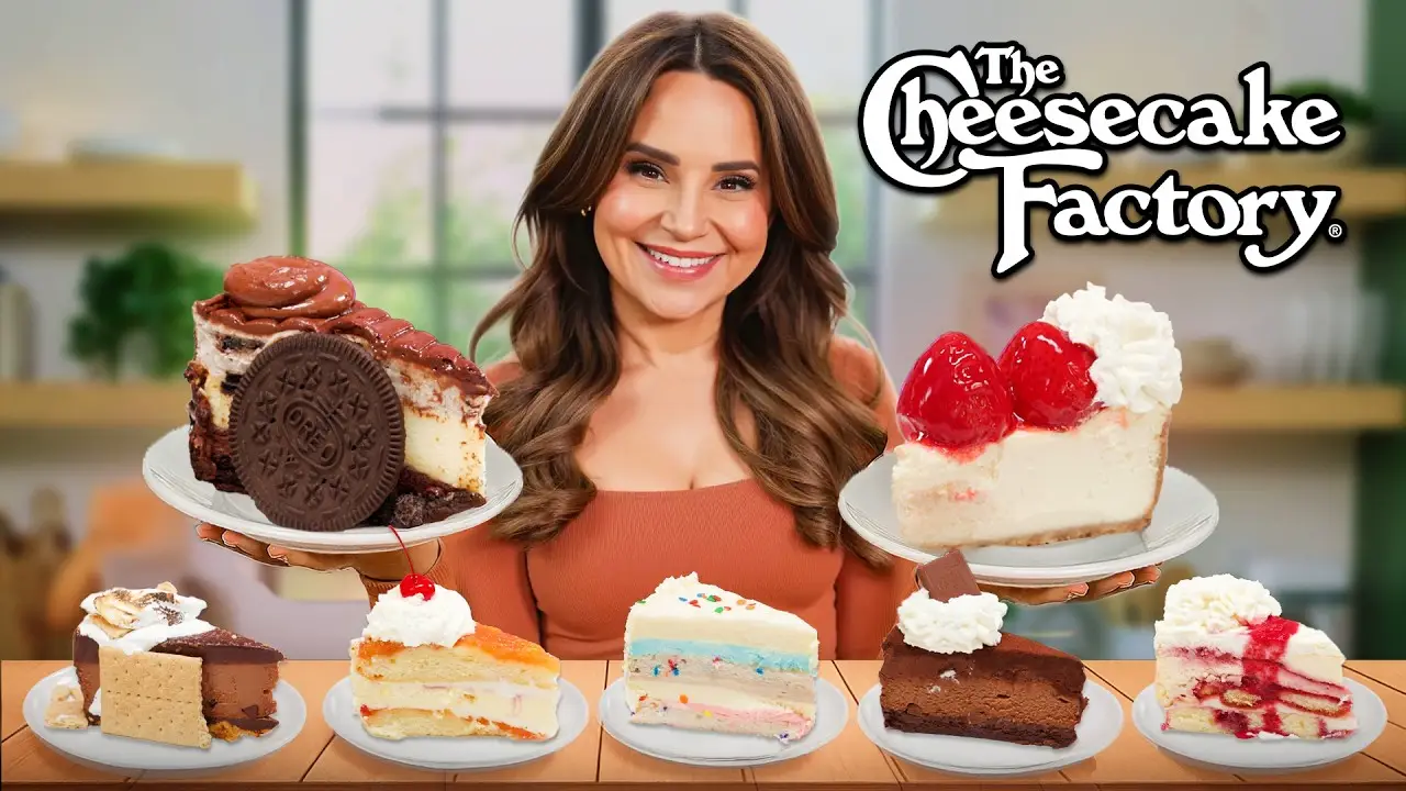 I Tried EVERY Cheesecake from Cheesecake Factory